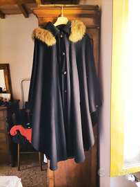 Mantella tirolese lana e alpaca anni 70-80
