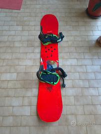 Tavola snow Salomon + attacchi salomon