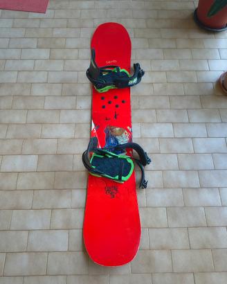 Tavola snow Salomon + attacchi salomon