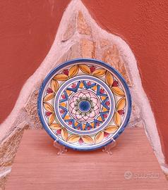 Piatto da parete in ceramica Vietri 