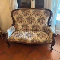 Divanetto antico stile Luigi Filippo