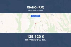 Immobile in asta di 317 m² a Riano