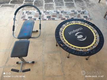 attrezzi per palestra 