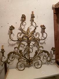 Applique barocca vintage 8 luci