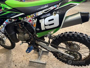 Motocross Kawasaki kx85 da competizione