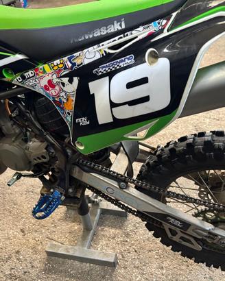 Motocross Kawasaki kx85 da competizione