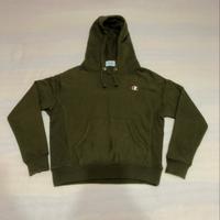 Felpa Con Cappuccio Champion Logo Ricamato - Nuova