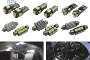 KIT 16 LAMPADE LED INTERNE MERCEDES CLK CLASSE W20