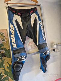 Tuta in pelle moto marca spyke