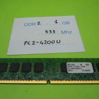 Modulo RAM DDR2 1 Gbyte PC2-4200 533 MHz, PC2 4200