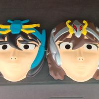 4 maschere Cavalieri dello Zodiaco -  Saint Seiya