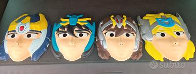 4 maschere Cavalieri dello Zodiaco -  Saint Seiya
