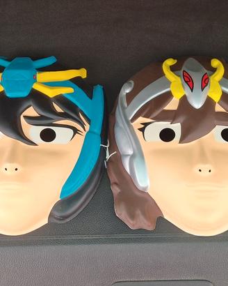 4 maschere Cavalieri dello Zodiaco -  Saint Seiya