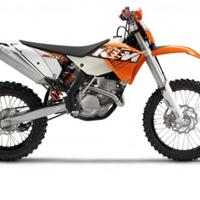 TELAIO TARGATO KTM EXC 250 4t 2007 2011