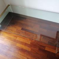 Tavolino vetro trasparente