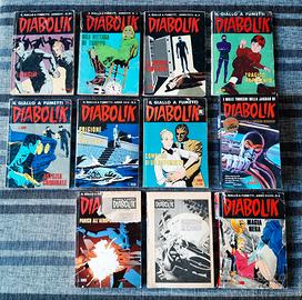 Lotto fumetti Diabolik varie edizioni LEGGERE BENE