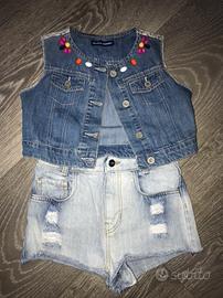 Completo bambina tg 5-6 anni