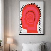 Poster Drool Art Open Mind