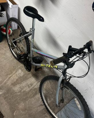 Bici con cambio schimano