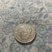 Dollaro Morgan argento 1880