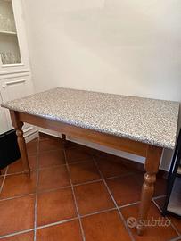 Set Stosa – tavolo estendibile + 4 sedie massello