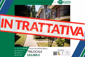 Trilocale ampio: cucina, 2 cantine e Box incluso!