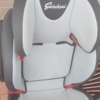 Sedile auto per bambini marca Giordani.