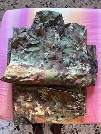 Goratex+pantagoratex mimetico militare