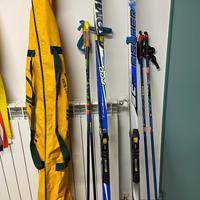 Sci da fondo +scarpe