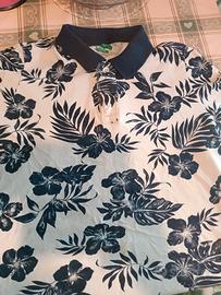 polo hawaiana benetton L/XL
