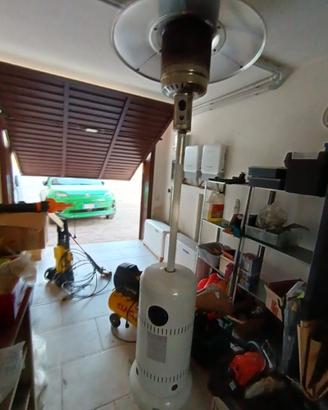 fungo riscaldatore radiante a gas, esterno