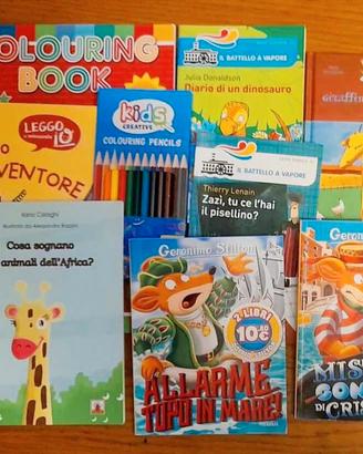 Lotto -- 9 LIBRI PER BAMBINI --