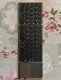 Tastiera bluetooth pieghevole