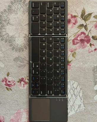 Tastiera bluetooth pieghevole