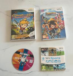 Lotto giochi 3 console Nintendo Wii