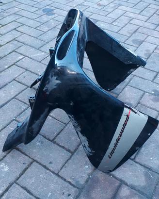 Nitro Aerox 50 : fianchetto sellino paragambe