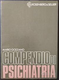 Mario GOZZANO, Compendio di PSICHIATRIA, 255 pag.