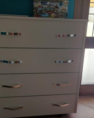 Letto singolo a cassettone