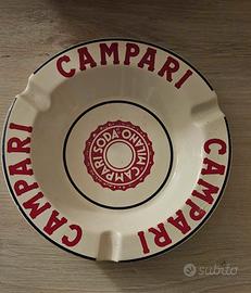 posacenere in ceramica Campari 