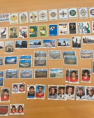 Lotto Panini Mexico 86 WC velina