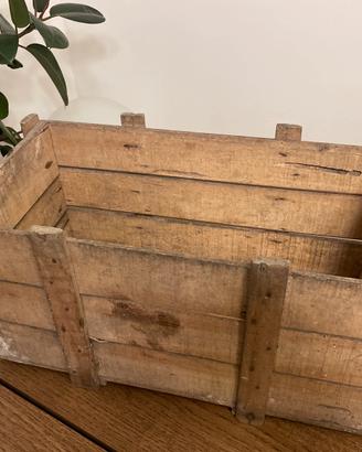 Cassetta in legno vintage
