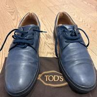 Sneakers Tod's  scarpe da uomo n. 8 1/2 in pelle –