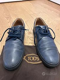 Sneakers Tod's  scarpe da uomo n. 8 1/2 in pelle –