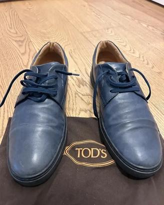Sneakers Tod's  scarpe da uomo n. 8 1/2 in pelle –