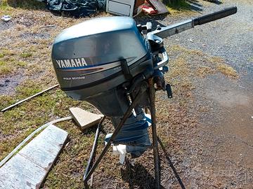Motore yamaha 8cv 4t perfettamente funzionante pre