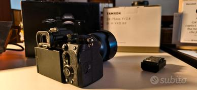 Sony A7RV + obiettivo Tamron 28-75 f/2.8 G2 + acce