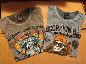 2 magliette da ragazzo Scorpion Bay