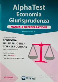 KIT COMPLETO  ALPHA TEST ECONOMIA-GIURISPRUDENZA