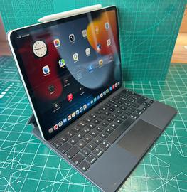 Ipad Pro 12.9” 512gb WiFi+Cell+Pencil+Keyboard