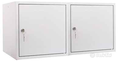 Milano: Armadietti con chiave in metallo 35x35x35